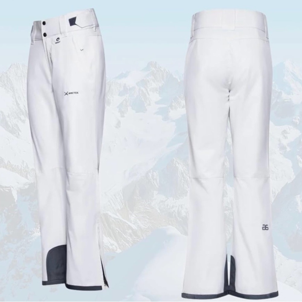 Arctix Snow White and Navy Blue Flare Pants - Picture 7 of 7